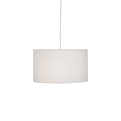 Elena Pendant Light in Pearl Dupioni (Medium).