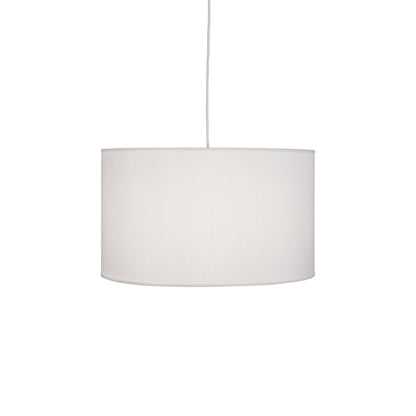Elena Pendant Light in Pearl Dupioni (Large).