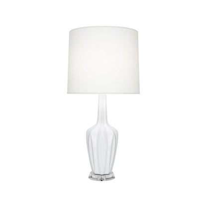 Emma Table Lamp in Daisy/Polished Nickel (Small).