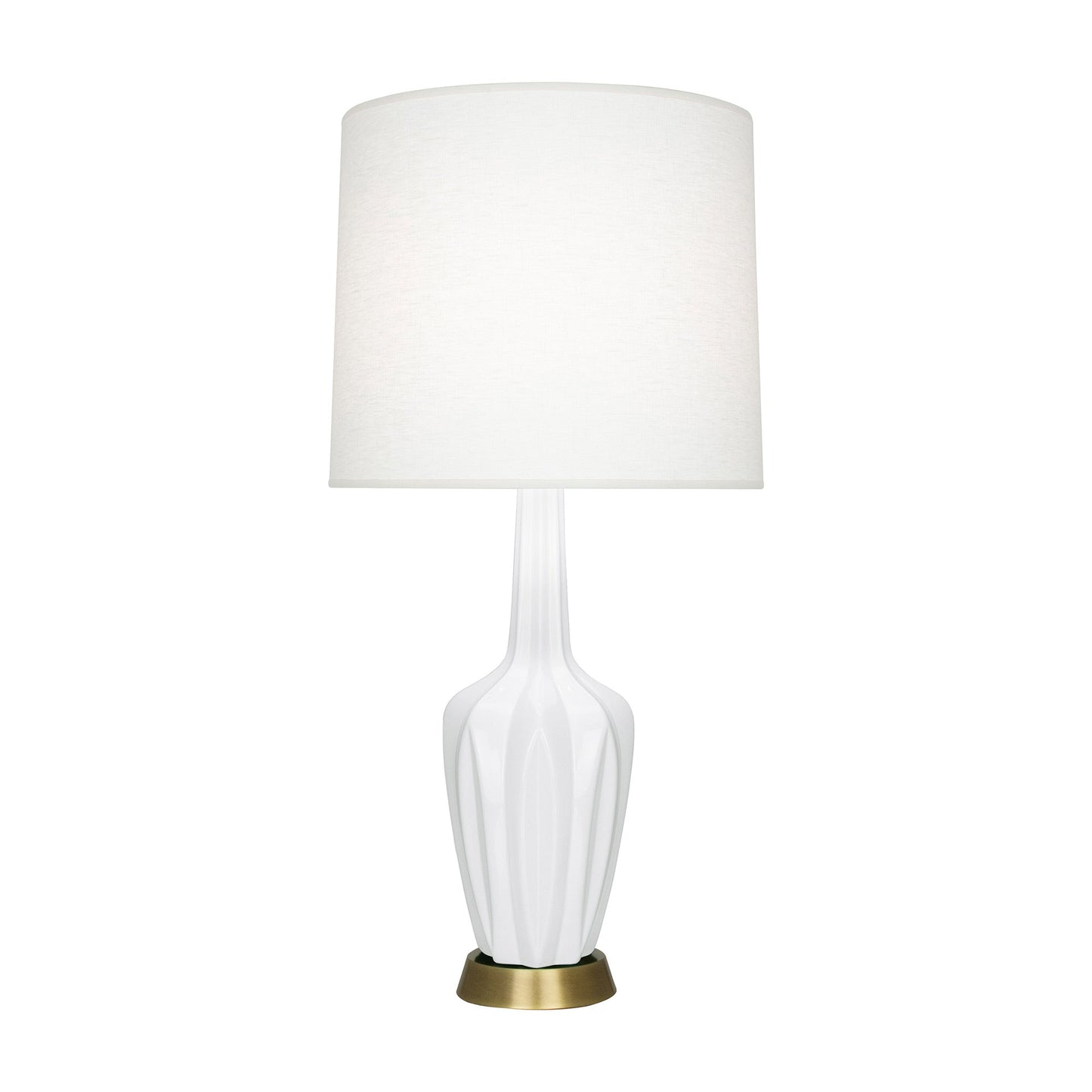 Emma Table Lamp in Daisy/Warm Brass (Large).