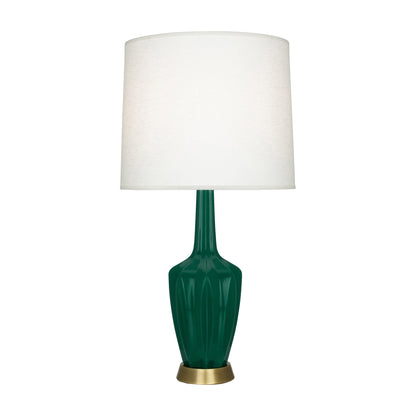 Emma Table Lamp in Jungle/Warm Brass (Large).
