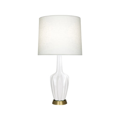 Emma Table Lamp in Lily/Warm Brass (Small).