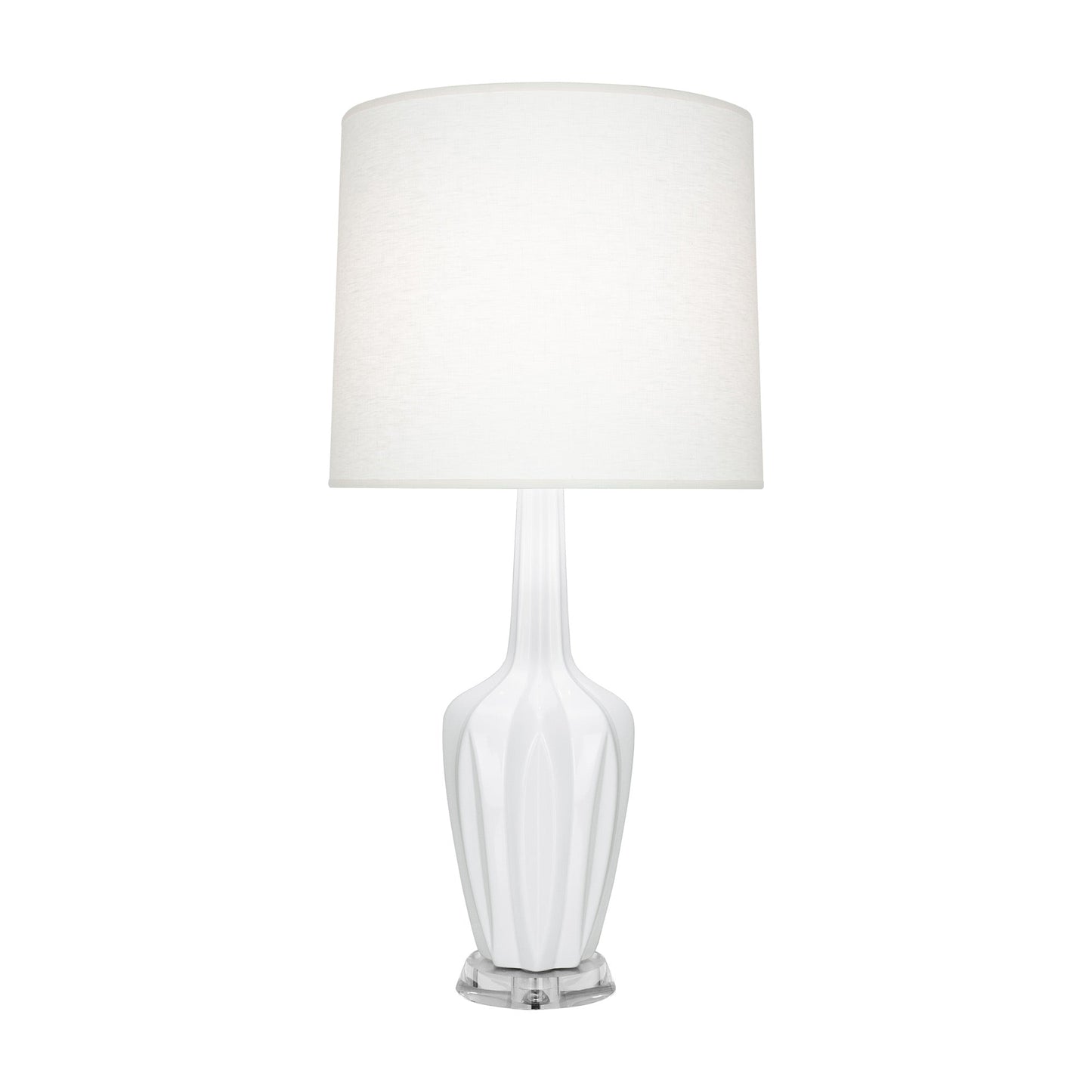 Emma Table Lamp in Daisy/Polished Nickel (Large).