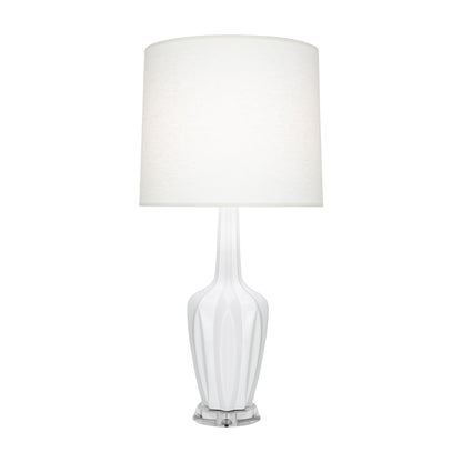 Emma Table Lamp in Daisy/Polished Nickel (Large).