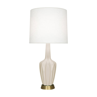 Emma Table Lamp in Bone/Warm Brass (Large).