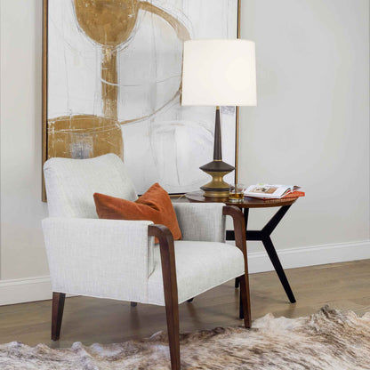 Fletcher Table Lamp in living room.