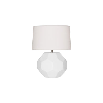Franklin Table Lamp in Matte Daisy (Small).