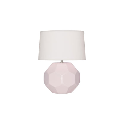 Franklin Table Lamp in Rose Water (Small).