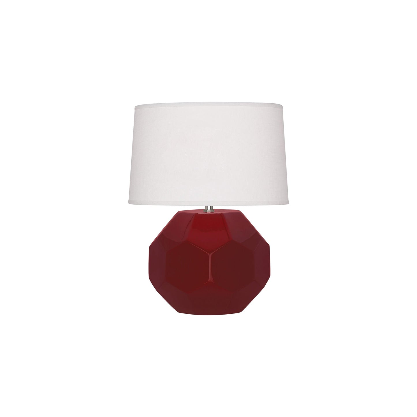 Franklin Table Lamp in Sangria (Small).