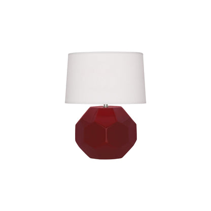 Franklin Table Lamp in Sangria (Small).