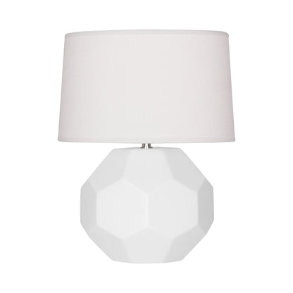 Franklin Table Lamp in Matte Daisy (Large).