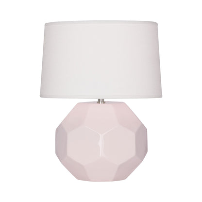 Franklin Table Lamp in Rose Water (Large).