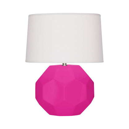 Franklin Table Lamp in Razzle Rose (Large).
