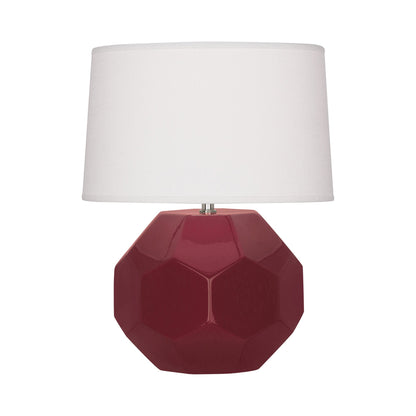 Franklin Table Lamp in Sugar Plum (Large).