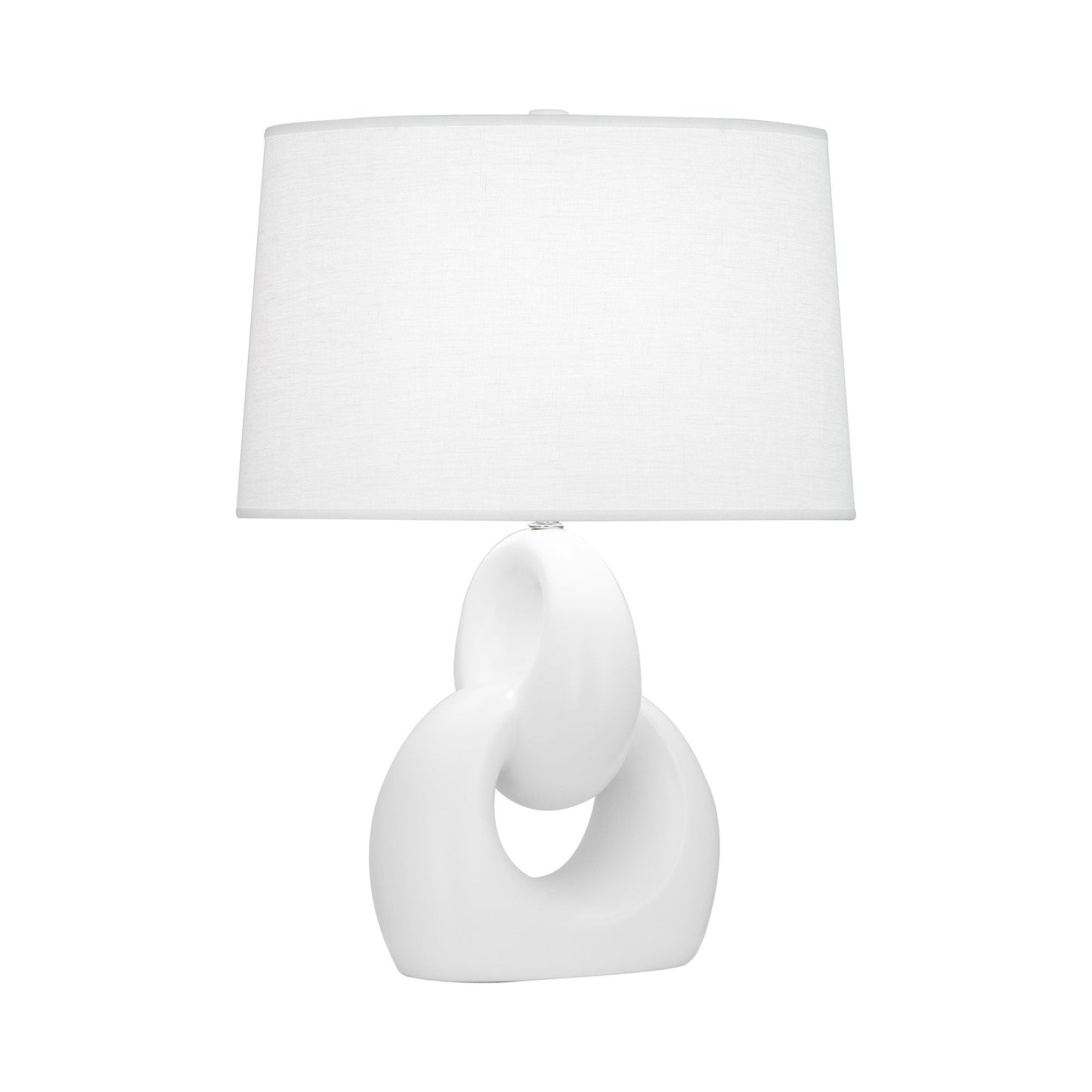 Fusion Table Lamp in Matte Daisy.