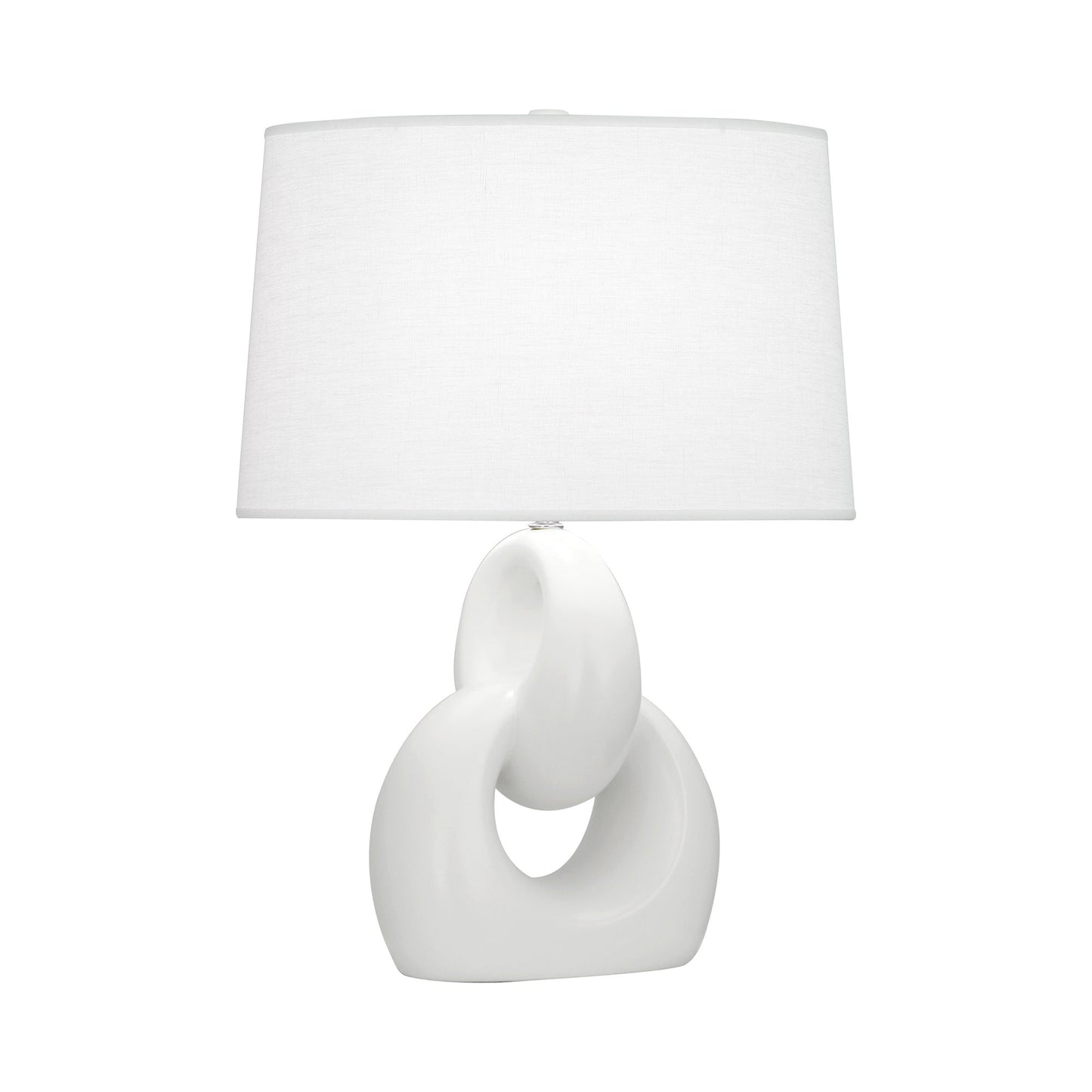 Fusion Table Lamp in Matte Lily.