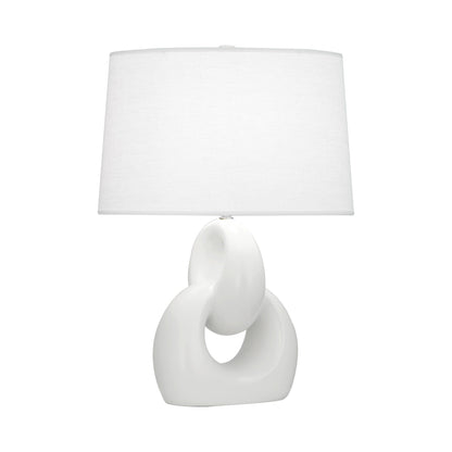 Fusion Table Lamp in Matte Lily.