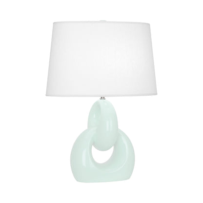 Fusion Table Lamp in Mint.