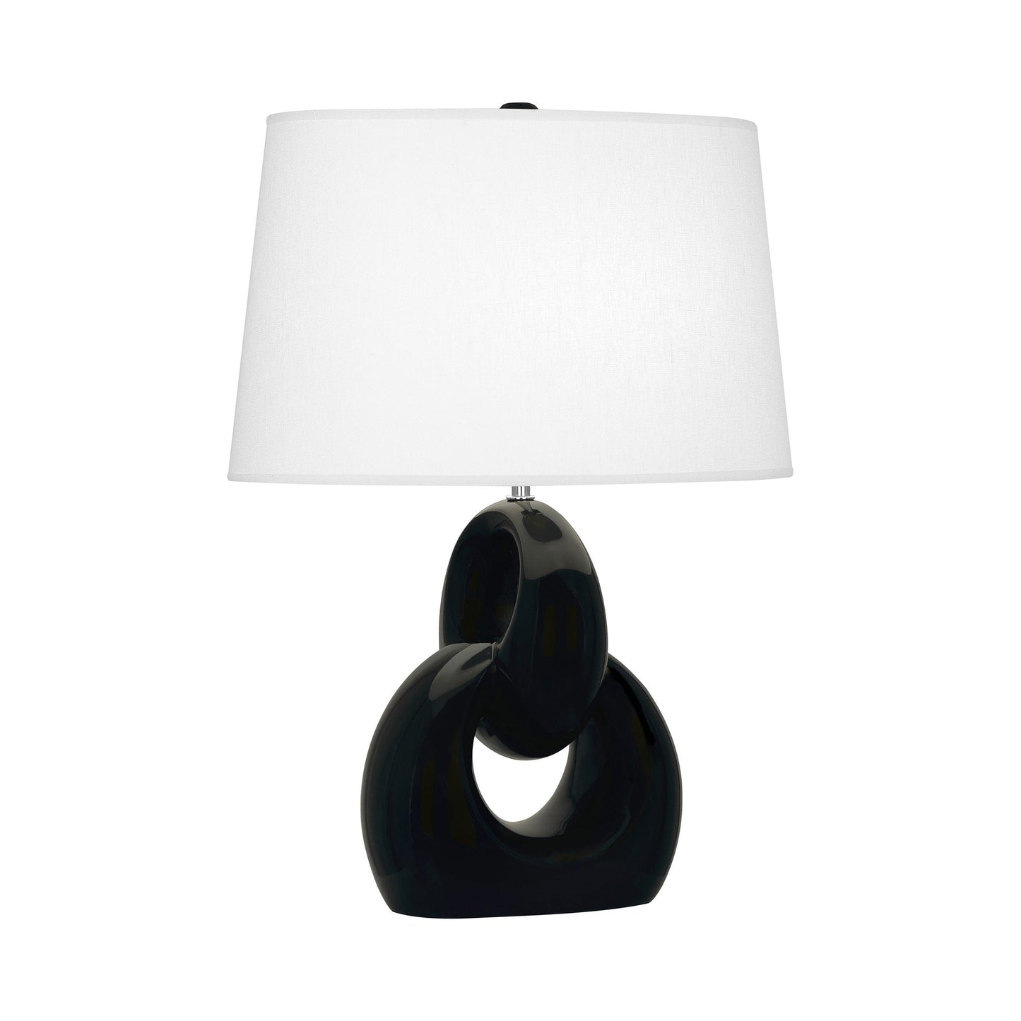 Fusion Table Lamp in Obsidian.