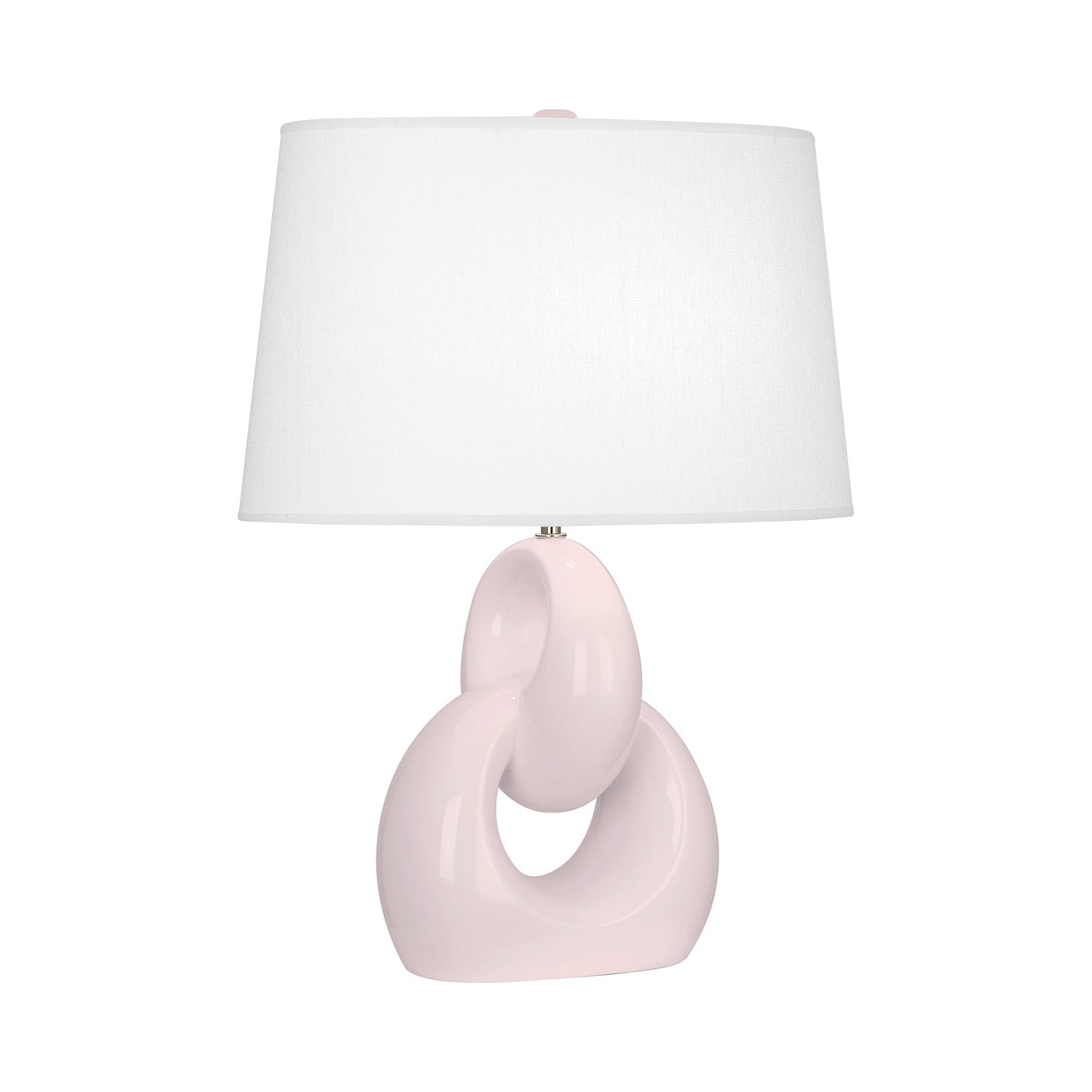 Fusion Table Lamp in Rose Water.