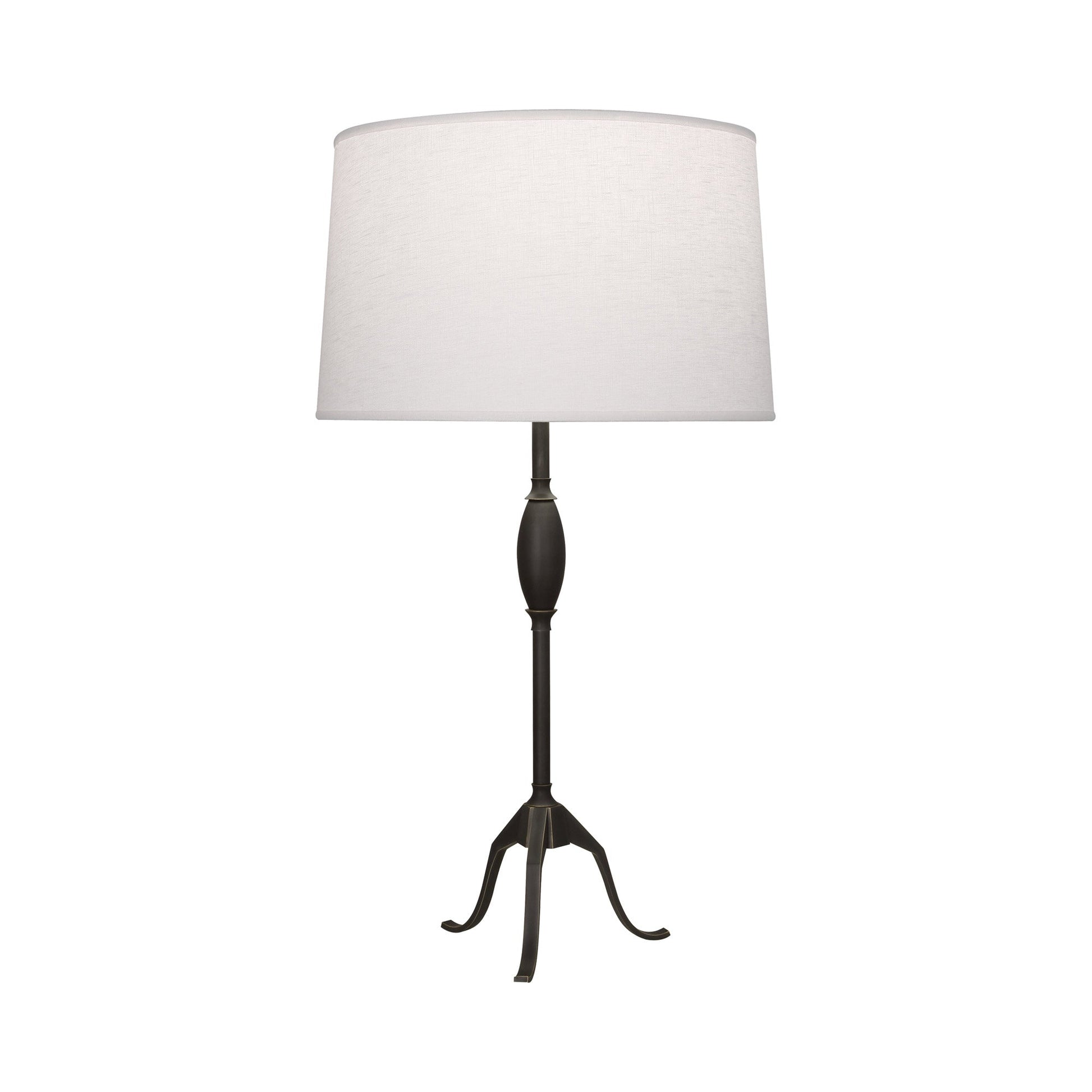 Grace Table Lamp in Deep Patina Bronze.