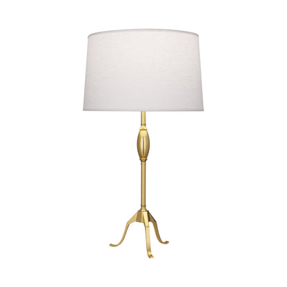 Grace Table Lamp in Modern Brass.