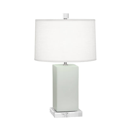 Harvey Table Lamp in Matte Celadon (Small).