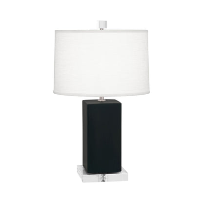 Harvey Table Lamp in Matte Obsidian (Small).