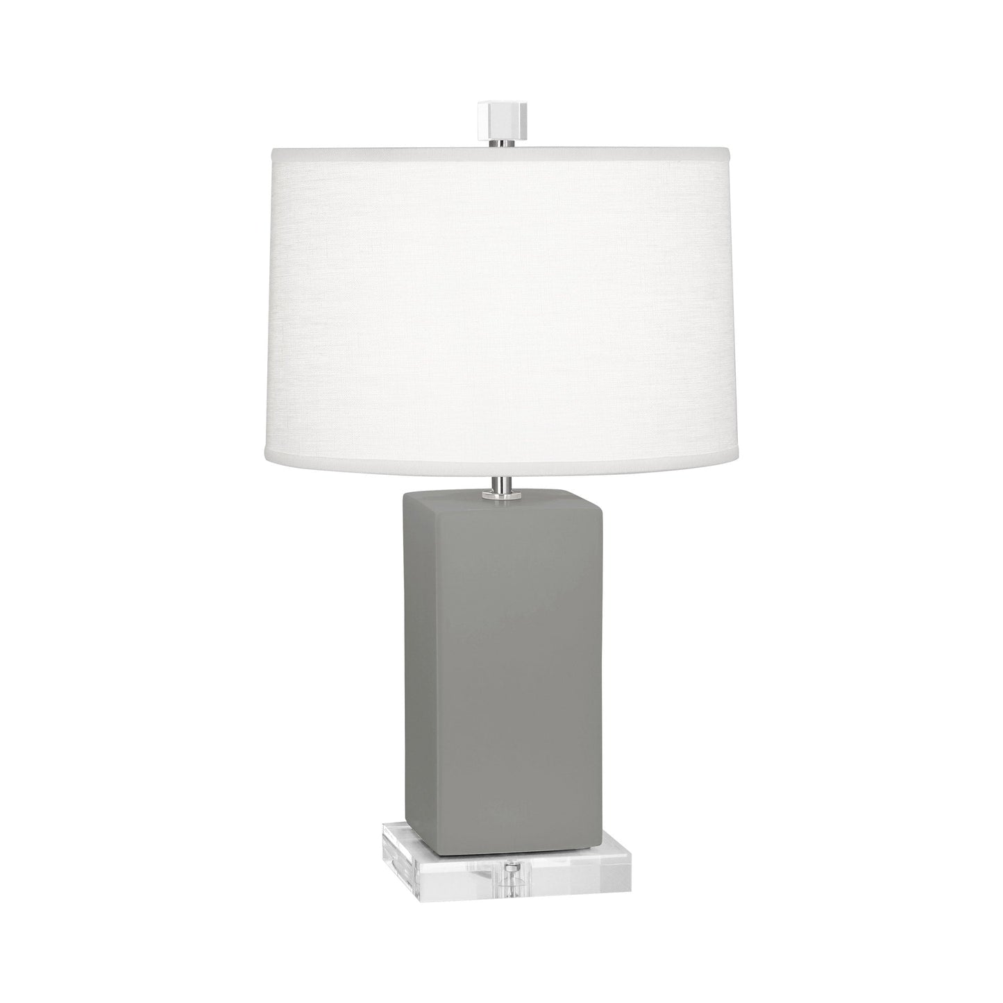 Harvey Table Lamp in Matte Smokey Taupe (Small).