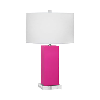 Harvey Table Lamp in Razzle Rose (Large).