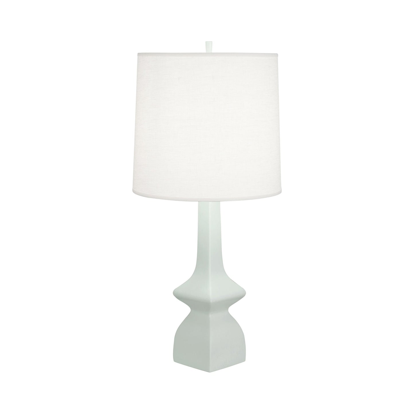 Jasmine Table Lamp in Matte Celadon.