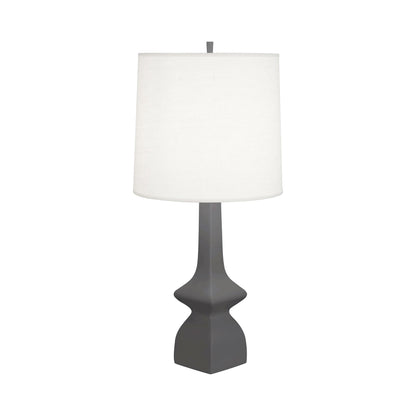 Jasmine Table Lamp in Matte Ash.