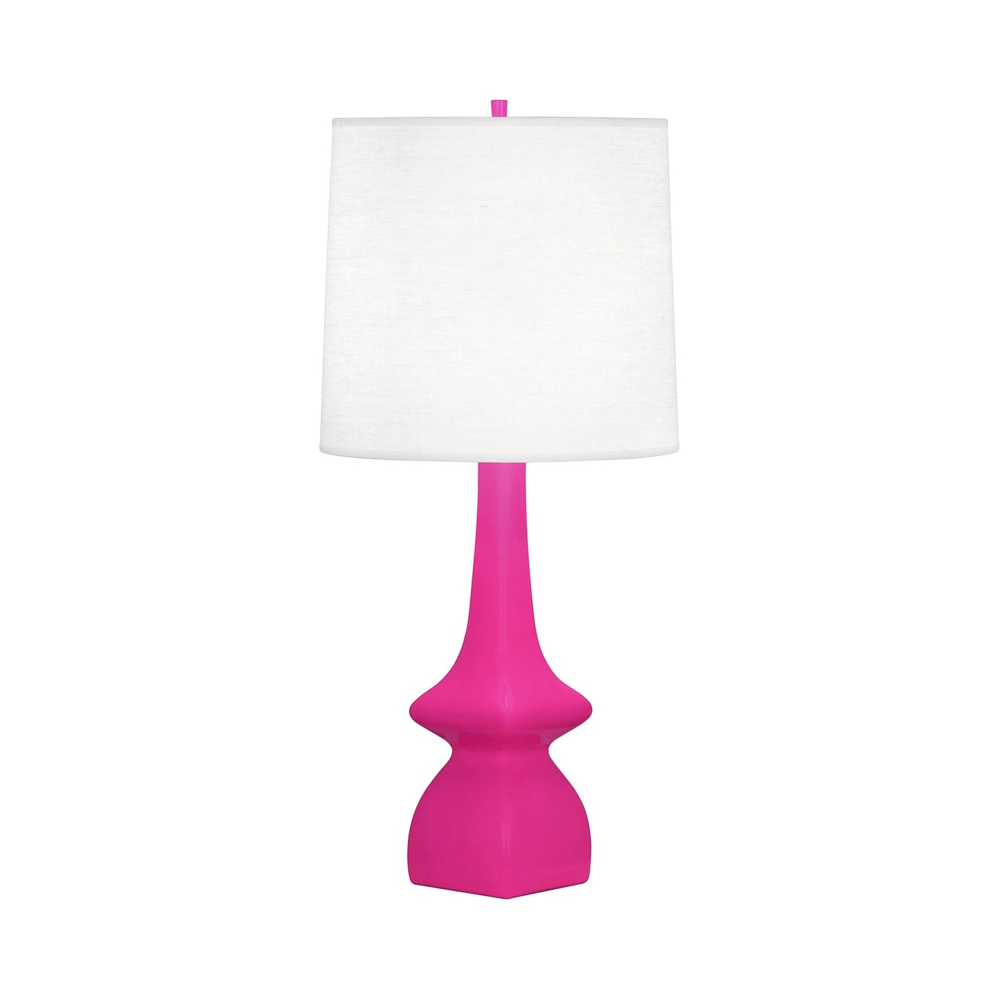Jasmine Table Lamp in Razzle Rose.