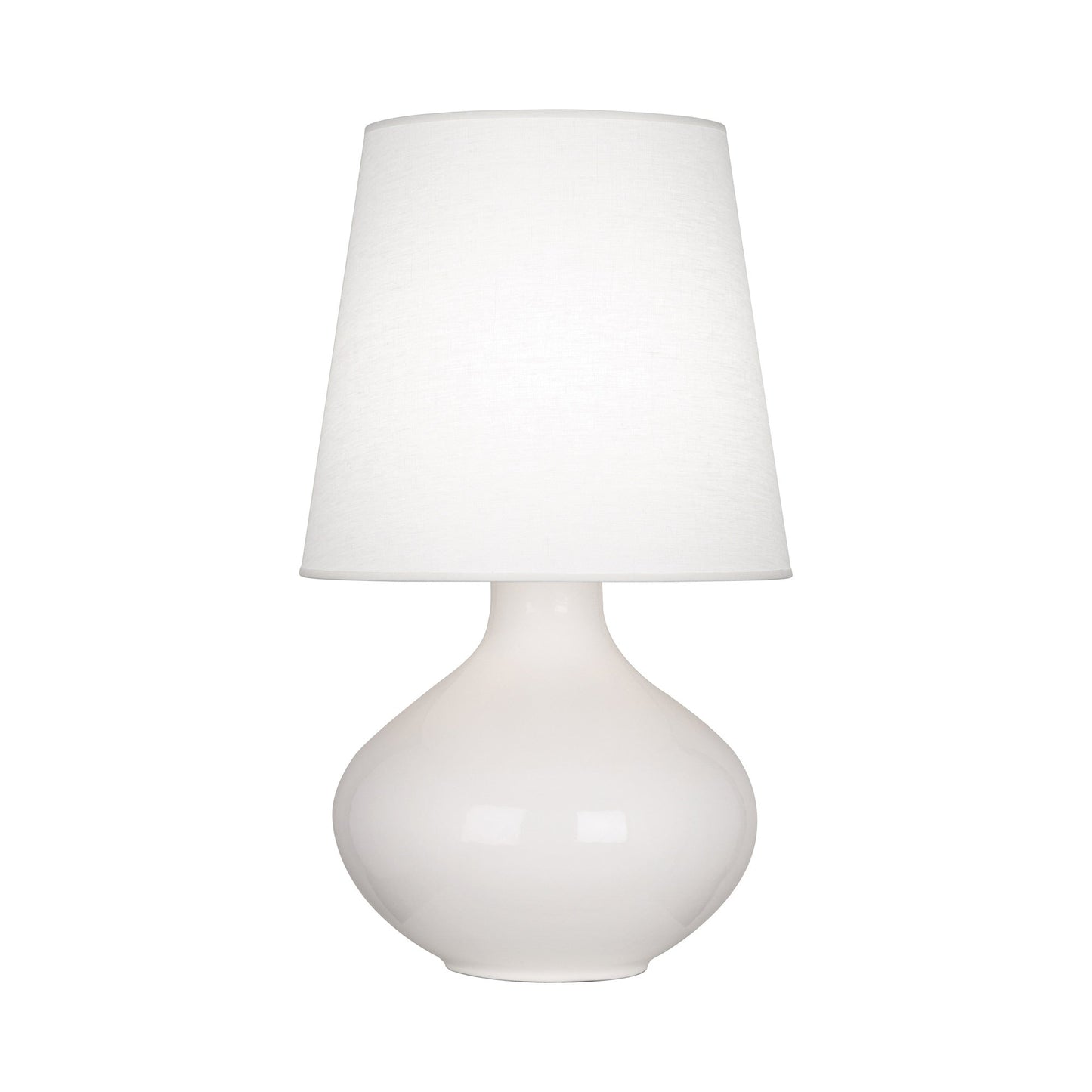 June Table Lamp in Lily /Oyster Linen (Large).