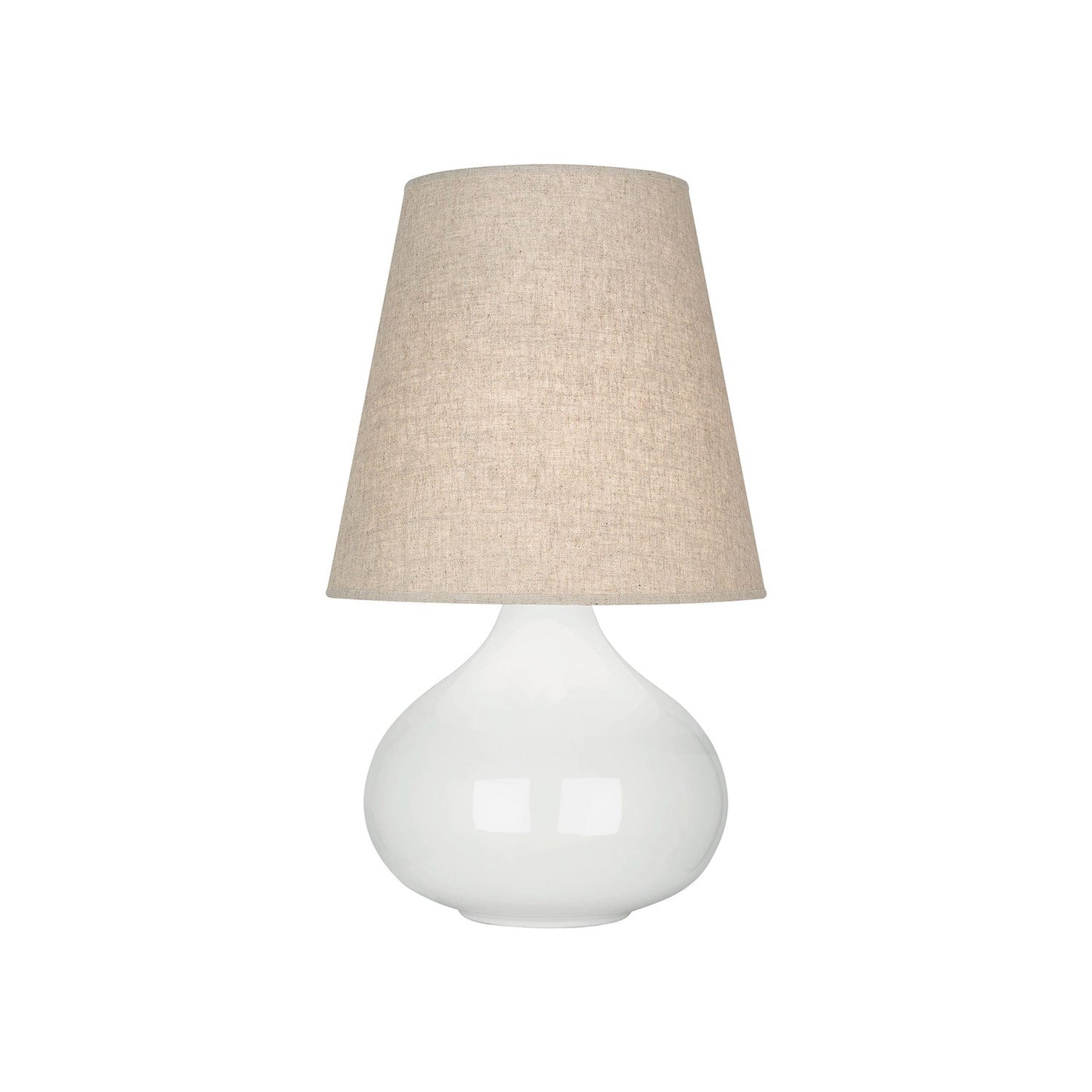June Table Lamp in Lily /Buff Linen (Small).