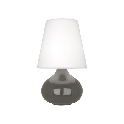 June Table Lamp in Ash/Oyster Linen (Small).
