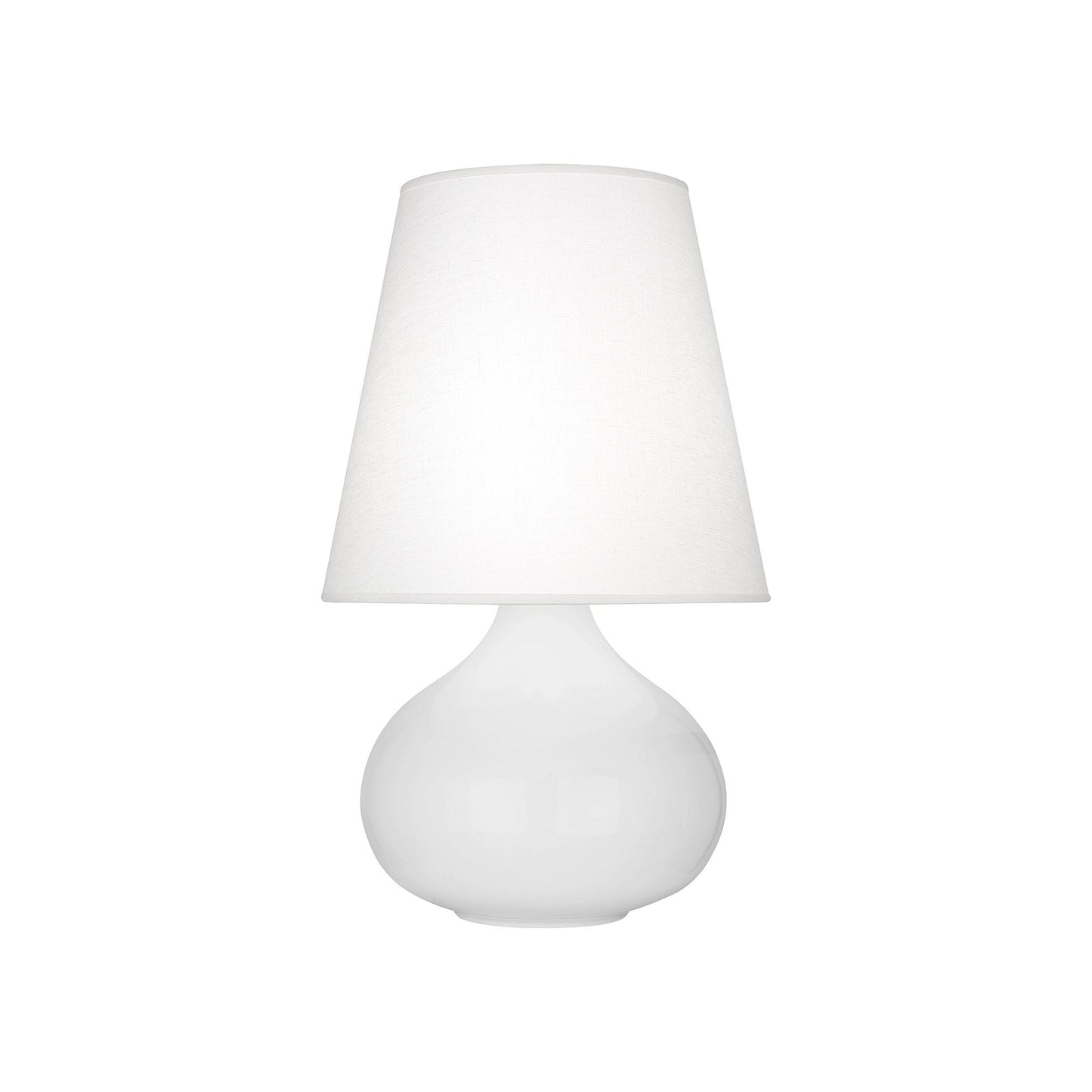 June Table Lamp in Daisy/Oyster Linen (Small).
