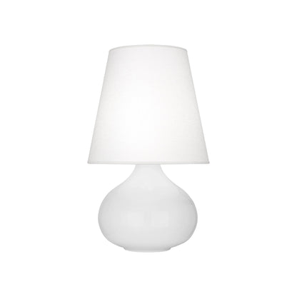 June Table Lamp in Daisy/Oyster Linen (Small).