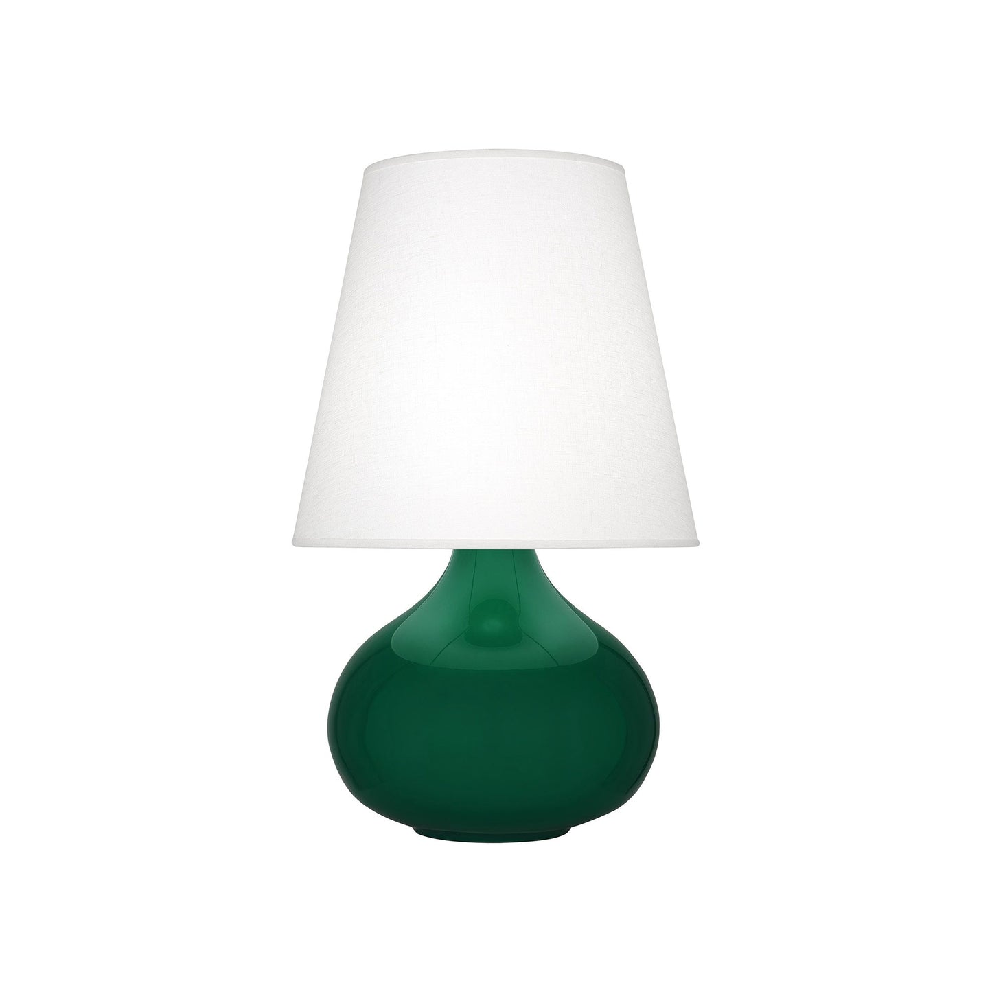 June Table Lamp in Jungle/Oyster Linen (Small).