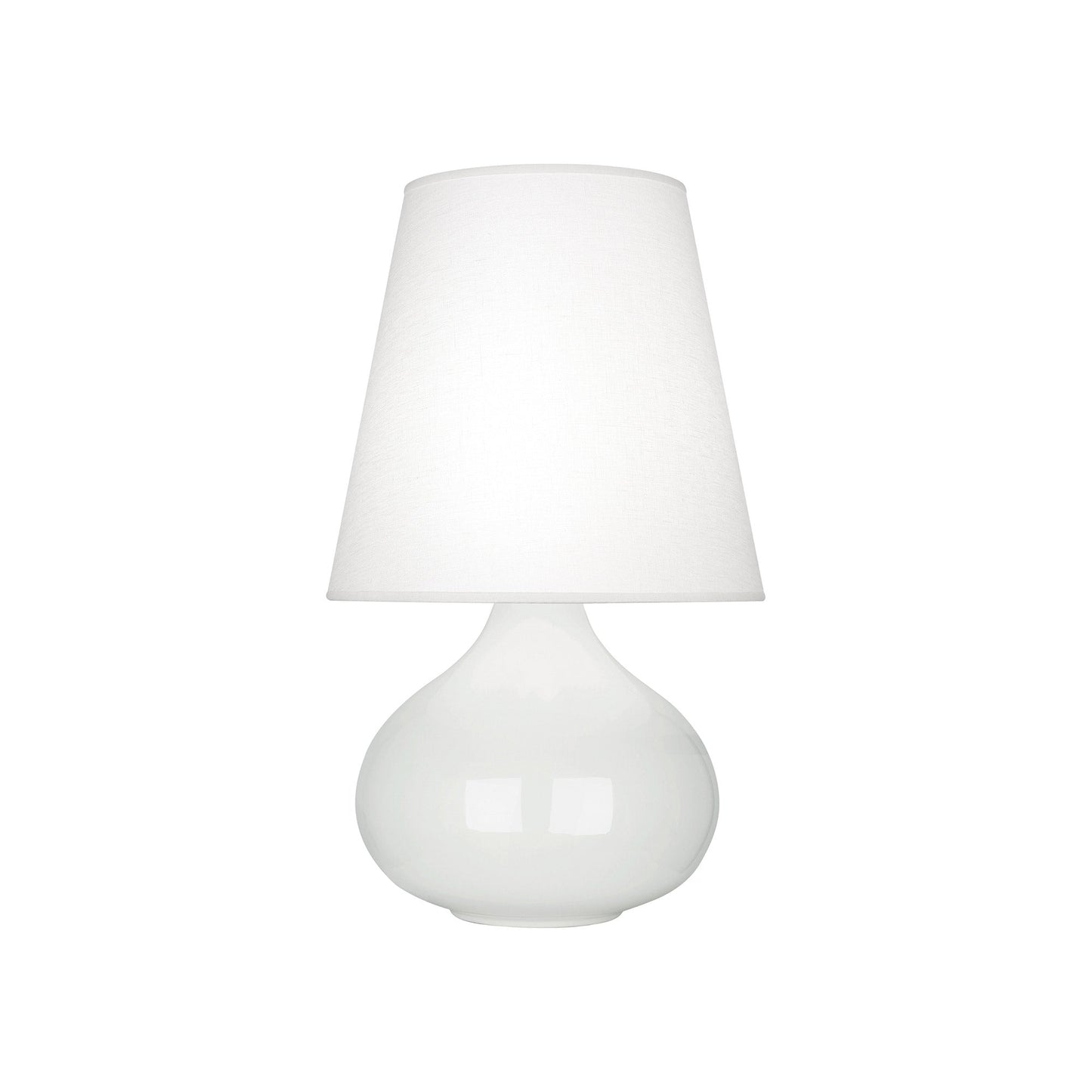 June Table Lamp in Lily /Oyster Linen (Small).