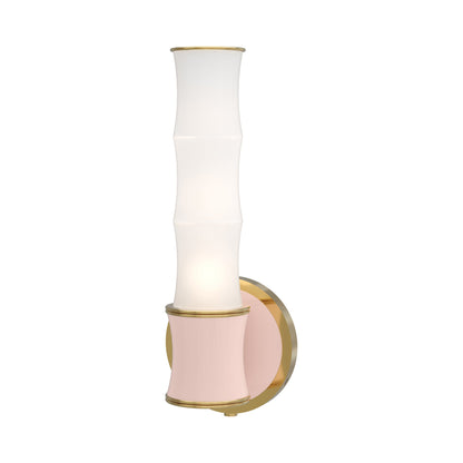 Kane 689 Wall Light in Rose Water/Modern Brass.