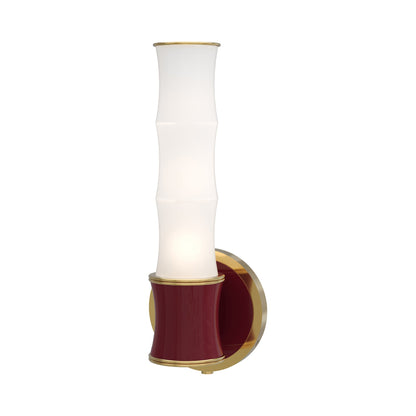 Kane 689 Wall Light in Sugar Plum/Modern Brass.
