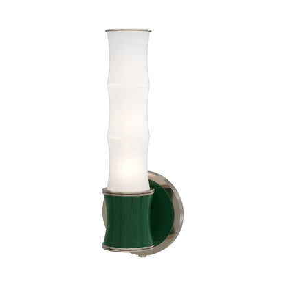 Kane 689 Wall Light in Jungle/Polished Nickel.