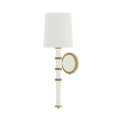 Kane Single Wall Light in Daisy/Modern Brass/Daisy.