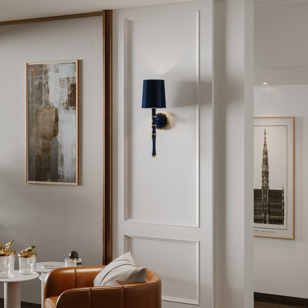 Kane Single Wall Light in living room.