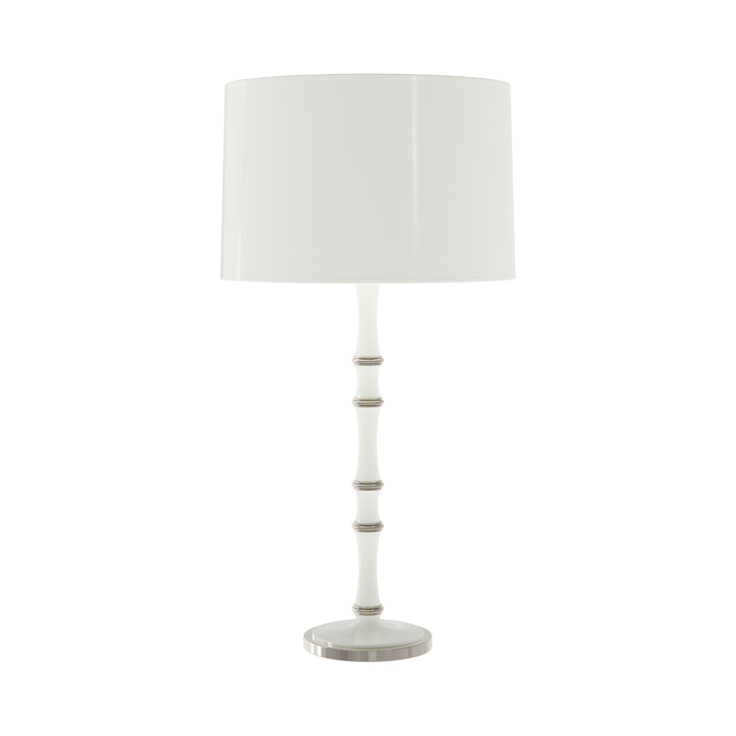 Kane Table Lamp in Daisy/Polished Nickel/Daisy.