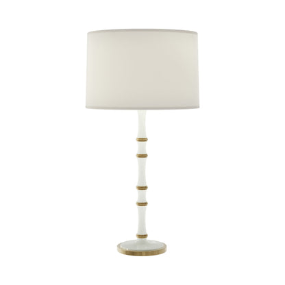 Kane Table Lamp in Daisy/Modern Brass/Fondine.
