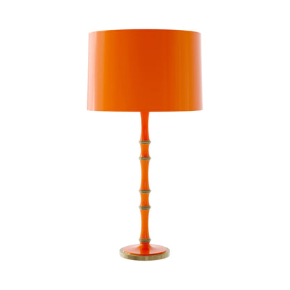 Kane Table Lamp in Pumpkin/Modern Brass/Pumpkin.