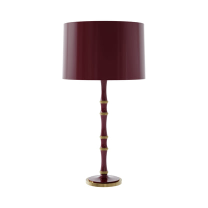Kane Table Lamp in Sugar Plum/Modern Brass/Sugar Plum.
