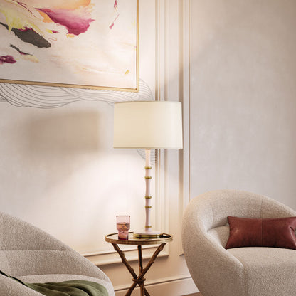 Kane Table Lamp in living room.